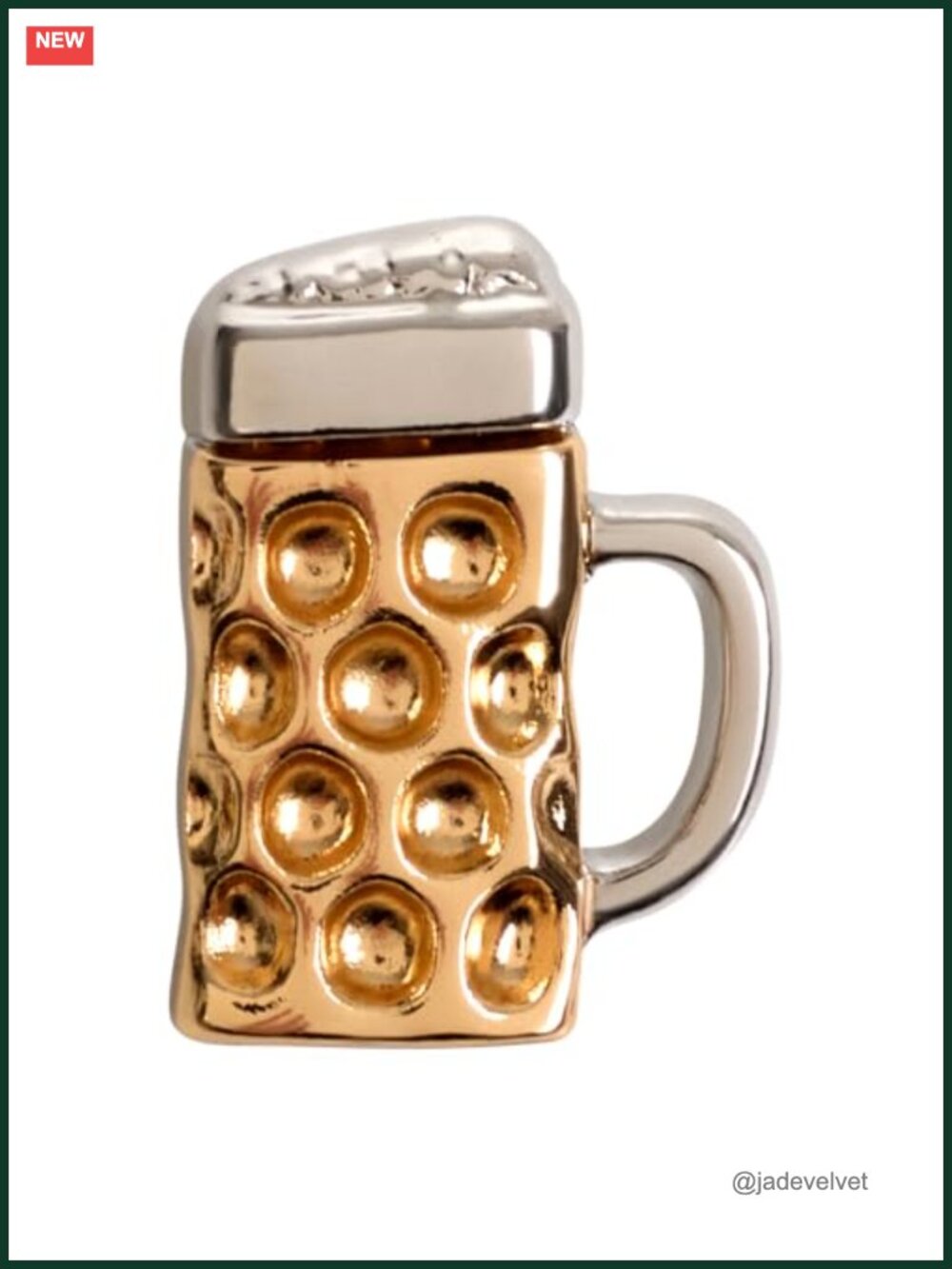 Bavarian Beer Mug Hat Pin Oktoberfest Alpine Trachten